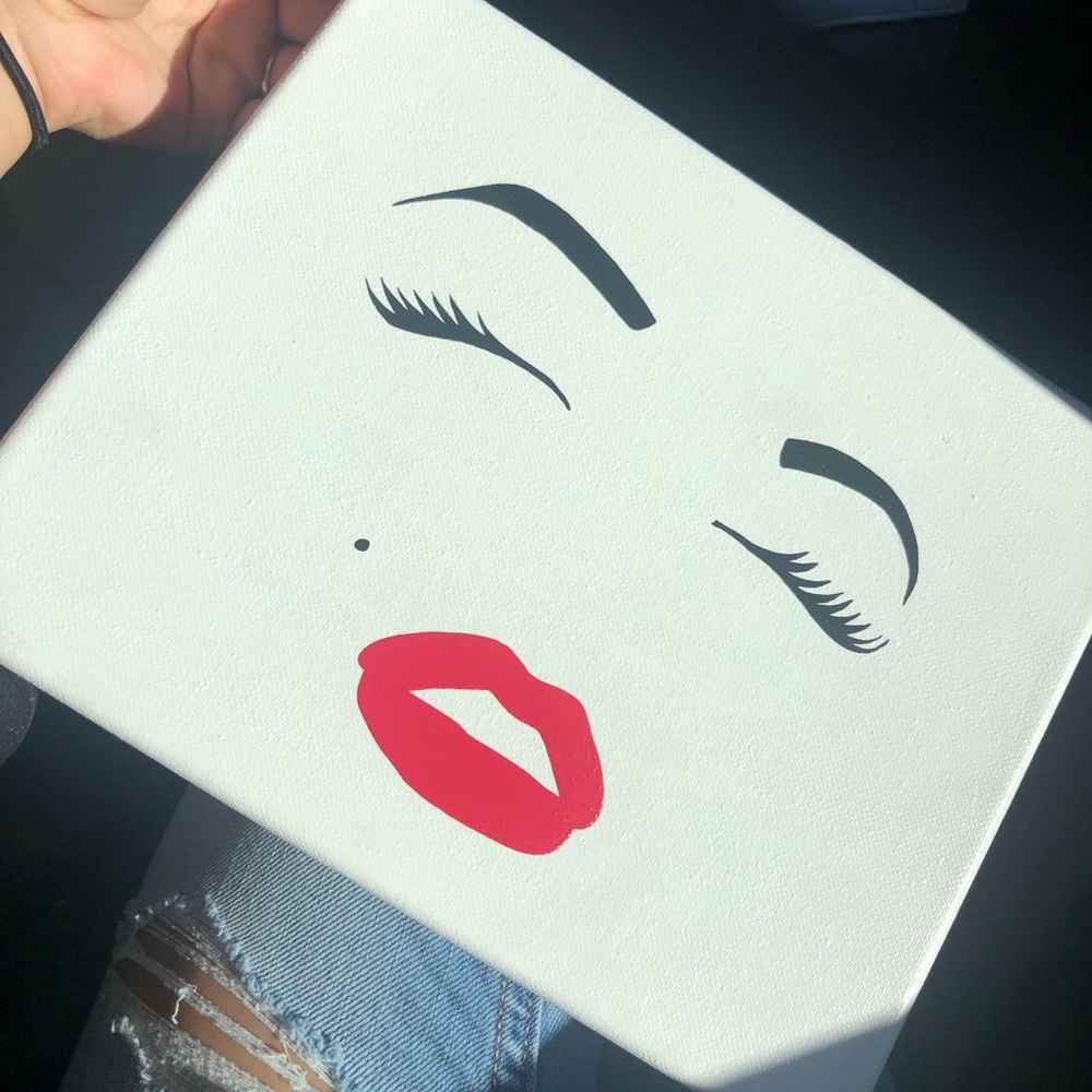 Marilyn Monroe painting